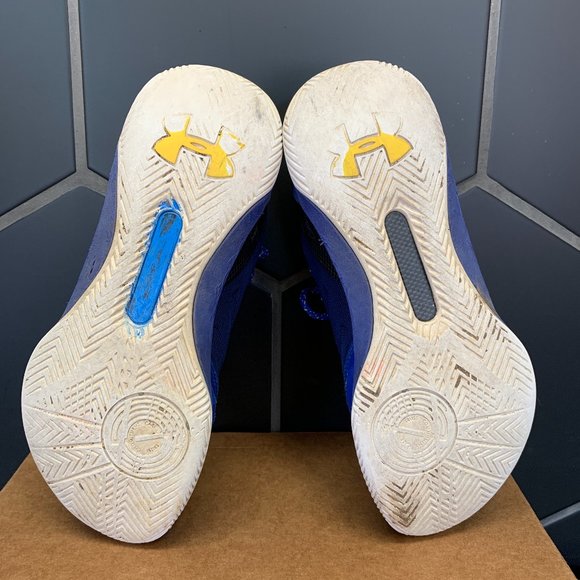 ~Used W/O Box! Under Armour Curry 3 GS Dub Nation Basketball Sneakers Size 6Y - Picture 5 of 6